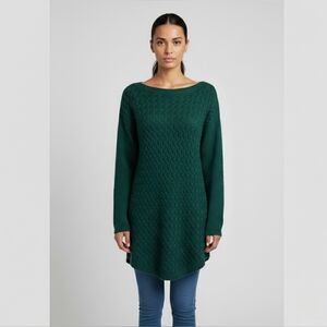 It's Our Time Pullover Knit Sweater- Forest Green